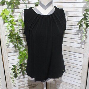 Calvin Klein Black Sleeveless Blouse